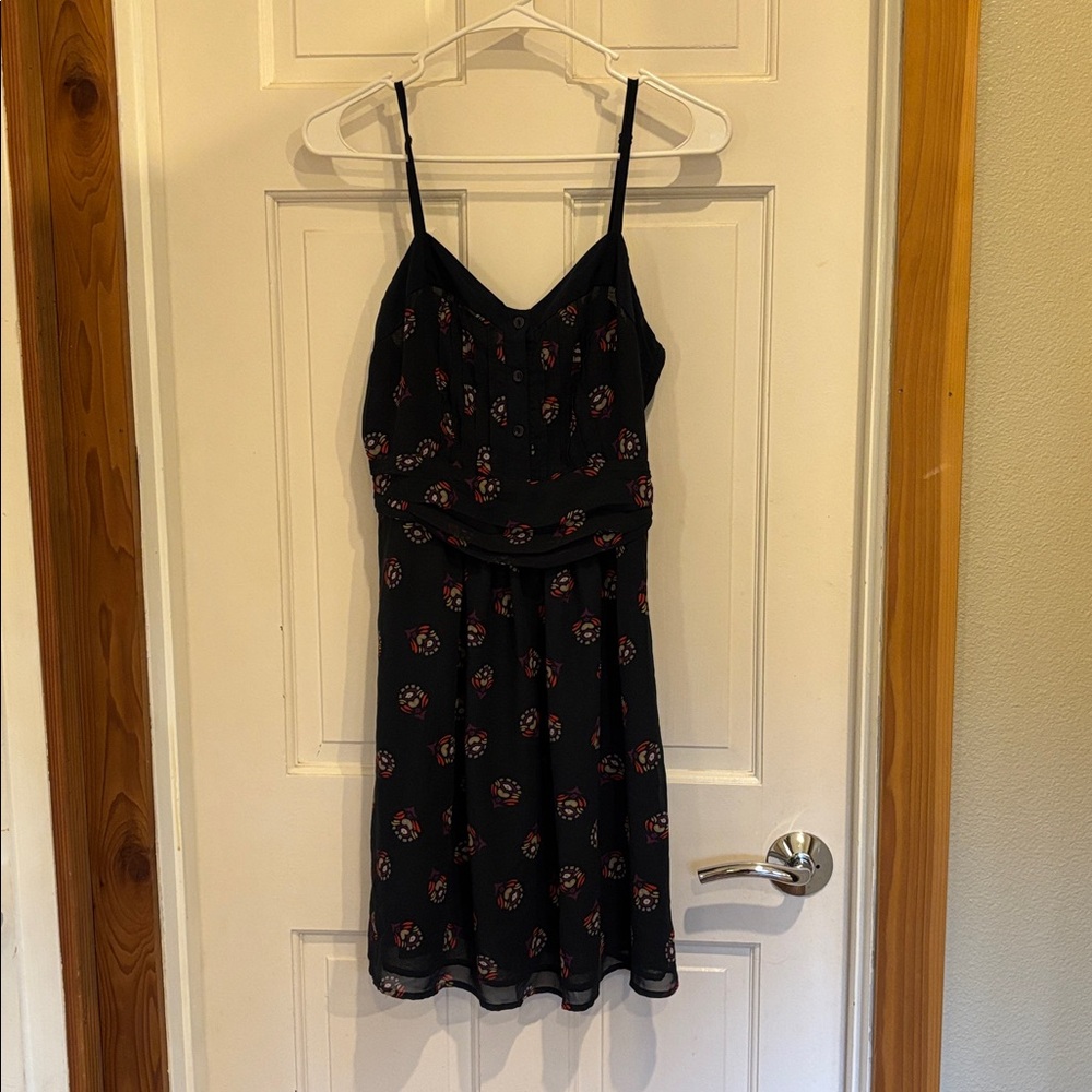 Staring at Stars Navy Blue Spaghetti Strap Dress 8